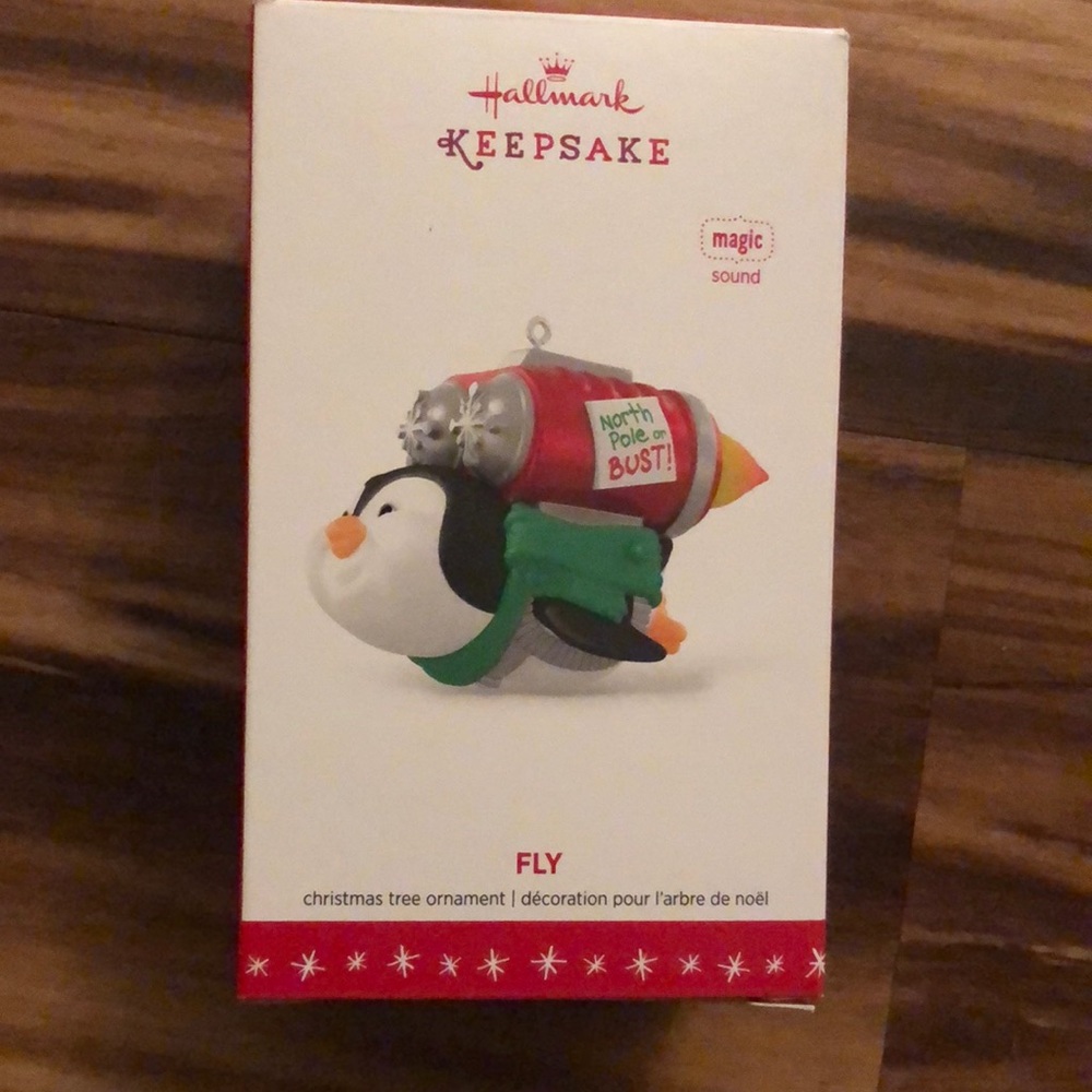 Hallmark Keepsake FLY Christmas tree Ornament 1996